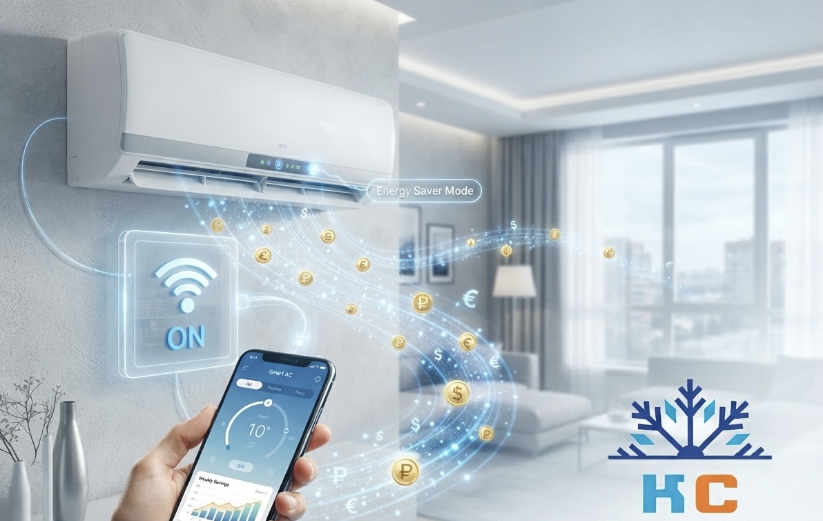 Кондиционер с Wi-Fi: зачем это нужно и как экономит ваши деньги