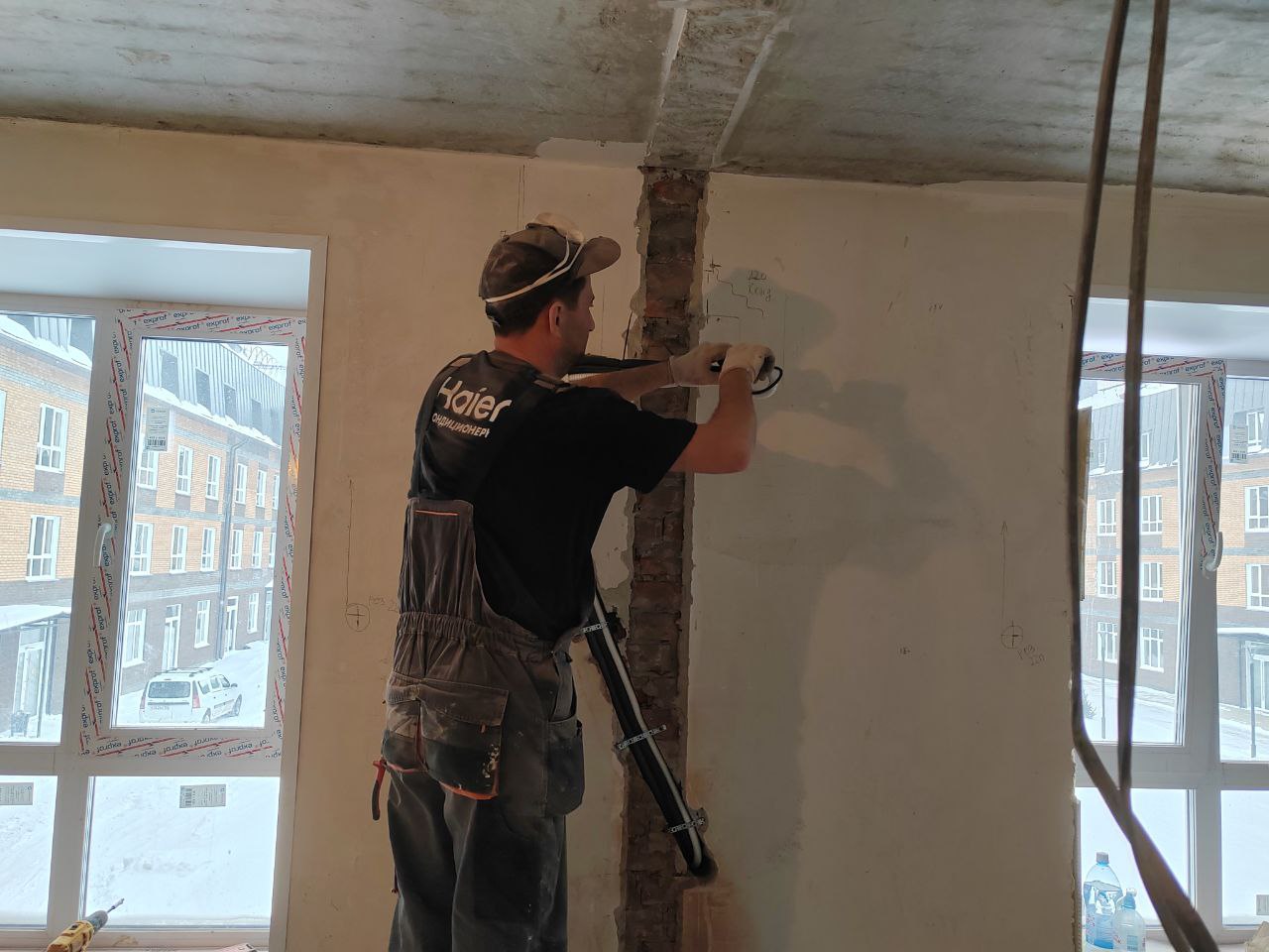 Установка кондиционеров вквартире