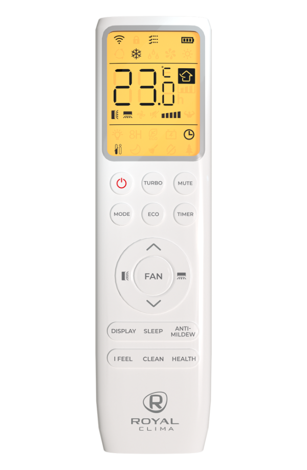 Кондиционер ROYAL CLIMA PANDORA RC‑PDC55HN – 5,5 кВт, белый, инвертор — фото 8