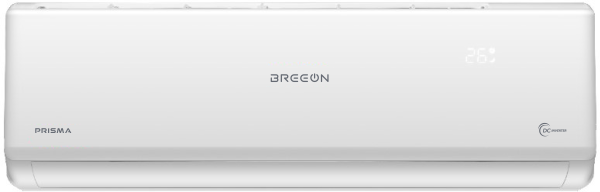 Инверторный кондиционер Breeon BRC-12TPI – 3,5 кВт, 19 дБ, энергокласс A