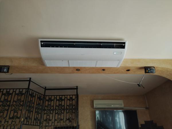 Установка кондиционера в ресторане