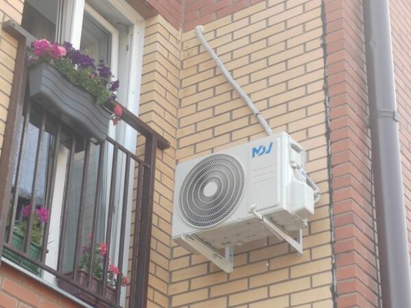 Монтаж двух кондиционеров MDV Era в Академгородке