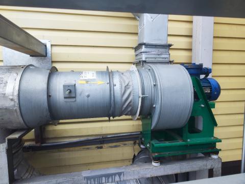 Диагностика вентиляционной системы на нефтебазе в Черепаново