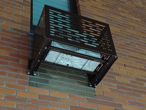 Установка кондиционера в декоративную корзину в Новосибирске – монтаж «под ключ»