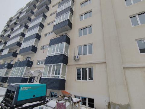 Монтаж сплит‑системы Haier в панельном доме, Новосибирск