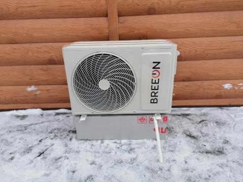 Монтаж 4 сплит‑систем Breeon в Новосибирске – установка кондиционеров в частном доме